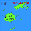 map of Fiji