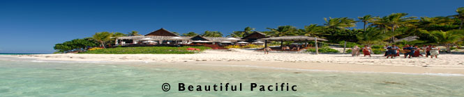 picture of the beach at matamanoa island in the fiji islands