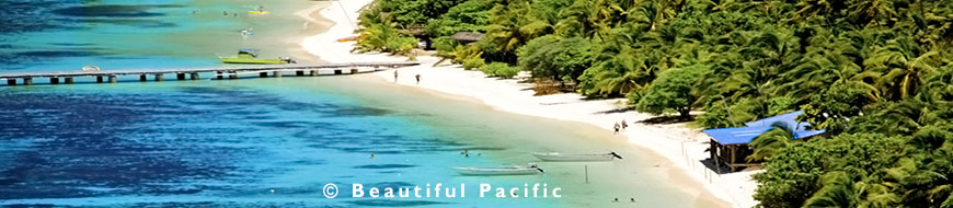 picture of beach holiday in fiji islands