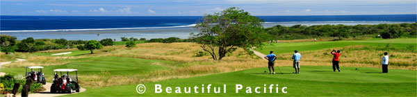 golf holidays south pacific islands