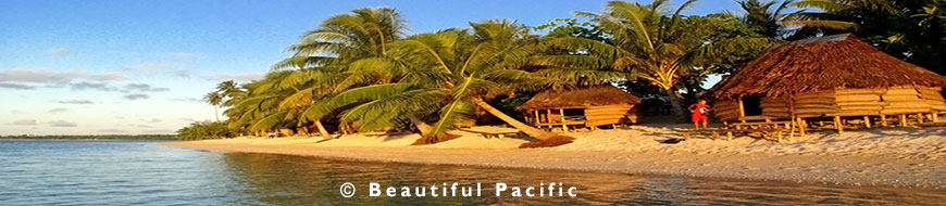 beach fale accommodation in samoa's savaii island