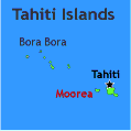 map of moorea tahiti